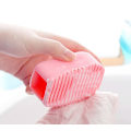 Miniatyrbilde 2 av 5: AKOAK 2 stk. Candy Color Blå og Rosa Silikonskrubbrett