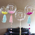 Pikkukuva 4 / 5: 10Bag Paper Tassels Garland Banner - Tissue Paper Tassels for