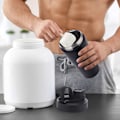 Miniatyrbillede 4 af 5: Rustfrit Protein Shaker Flaske i Rustfrit Stål - Holder Drikke Varme/Kolde