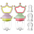 Miniatyrbillede 1 af 5: Frugt Feeder Napp | Inkluderer ekstra silikoneposer