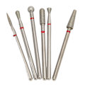 Miniatyrbild 5 av 5: 2Box/12Pcs Nagelborr Bits Diamant Manikyr Roterande Huvud för Nagelslipning Polering Omslipning