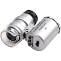 Pikkukuva 2 / 7: Mini 60x -mikroskooppi suurennus LED-valolla korujen suurennuslasi