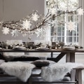 Pikkukuva 5 / 5: Lumihiutalekoristeet Muovi Glitter Lumihiutale Talven Sisätiloihin