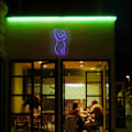 Miniatyrbillede 7 af 8: LED Neonlys Neon Skilt Kropsform Kunst Væghængt Dekorativ Lys USB Drevet til Soveværelse Bar Fest Bryllup Blåt Lys