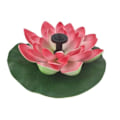 Miniatyrbillede 1 af 4: Solcelledrevne springvand til fuglebad, flydende springvand til have, swimmingpool, indendørs lotusvandfald vandspringvand - ROSE PAGNE