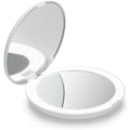 Miniatyrbild 1 av 2: LED-upplyst resesminkspegel, 1x/10x förstoring -
