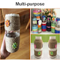 Miniatyrbild 4 av 8: Polyesterfiber, Färgglada prästkrage spetskanter, Starka färger, DIY-band, Chic elementmönster, Blomsterspetsband för pyssel