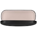 Miniatyrbillede 1 af 5: Premium brilleetui hardcase til optimal beskyttelse af dine briller - brilleetui til kvinder og mænd - hard shell brilleetui sort