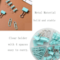 Miniatyrbillede 3 af 5: Papirclips og binderclips, trykknapper og holder, skridsikker