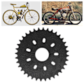Miniatyrbilde 8 av 8: 415 Kjede Bakre Tannhjul 9 Hull 36T Passer for 49cc 50cc 60cc 80cc Motorisert Sykkel Push Bike