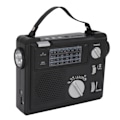Miniatyrbild 9 av 10: Handvevradio AM FM SW Multi Band LED Nödradio med MP3-uppspelning U-diskslagringskortplats