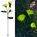 Miniatyrbilde 3 av 5: 4PACK Solarlys med Roseblomsterlys,   Landskapsdekor f