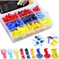 Miniatyrbilde 1 av 5: 160 stk elektrisk hurtigkoblingsterminalkit, 60 stk T-Tap