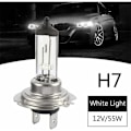 Miniatyrbillede 3 af 5: Halogenpærer - 10 stk. 12V H7 55W LED-halogenpærer, langtidsholdbare varmhvide pærer til bilers fjernlys/nærlys