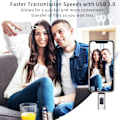 Miniatyrbillede 6 af 8: USB-stik til mobiltelefoner og computere til fotolagring