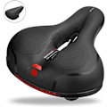 Miniatyrbillede 2 af 7: Cykelsadel, memory foam gel cykelsadel, ergonomisk hul sadel, vandtæt og åndbar sadel til mænd og kvinder