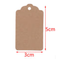 Pikkukuva 5 / 6: Lahjatagit - 1000-pakkaus Kraft-paperitagit, tavaratagit,