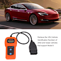 Pikkukuva 6 / 8: U480 Auton OBD2-diagnostiikkaskanneri LCD-näyttö 10‑12V DC Yleinen moottorikoodinlukija