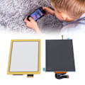 Miniatyrbillede 1 af 8: Reservedel LCD-skærm til Switch Lite - Holdbar reservedel LCD-skærm reparationspanel til Switch Lite - Gul