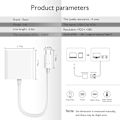Miniatyrbild 8 av 8: Multifunktionell USB C till VGA Adapter Typ C till VGA Adapter Konverterare