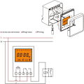Miniatyrbild 2 av 8: Elektronisk timer Digital timer Intelligent programmerbar kontrollbrytare Bakgrundsbelyst timer för hushållsapparater Gatubelysning (220V AC)
