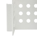 Miniatyrbild 4 av 8: 2,5-tums HDD-monteringsställ i aluminiumlegering, ihålig design, hög hårdhet, 2,5-tums hårddiskbur för 2,5-tums IDE HDD SSD silver