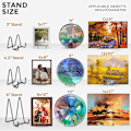 Miniatyrbilde 7 av 7: TR-LIFE Plate Stands for Display - 6 Inch Plate Holder Display