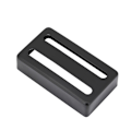 Miniatyrbilde 1 av 2: To-roms Metall Gitar Pick-up Etui Messing Humbucker Deksel for Elektriske Gitarer Svart