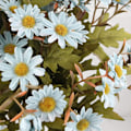 Miniatyrbillede 4 af 8: 2 pakke kunstige blomster, kunstige tusindfryd blomster bulk lange