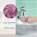 Miniatyrbillede 3 af 6: Mikrofiber Rengøringsklud - 12 Pak Køkkenhåndklæder -
