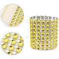 Miniatyrbillede 6 af 8: Servietringe, Rhinestone Servietringe Diamantpynt til Plac