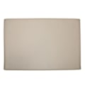 Miniatyrbilde 2 av 8: Fôringsmatte for kjæledyr for å forhindre søl, vaskbar, oppvaskmaskinsikker, sklisikker, silikon, stor hundeplassmatte for vann- og matskål, beige