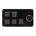 Miniatyrbillede 6 af 8: Programmerbar tastatur 5 taster 1 knap blå switch mekanisk hot swappable kablet USB mini tastatur til medie spil kontor