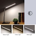Pikkukuva 4 / 7: LED-pöytävalaisin, himmennettävä pöytävalaisin 6 W:n langattomalla latauksella ja USB:llä