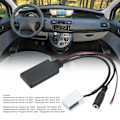 Miniatyrbilde 6 av 8: Bil Bluetooth5.0 Trådløs Modul Svart Håndfri Mikrofon Erstatning for Citroen C2 C4 C5 C6 C8