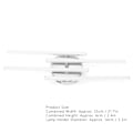 Miniatyrbilde 6 av 8: 140LED Taklampe Moderne Lys for Soverom Stue Studie Spisestue Belysning AC85‑265V