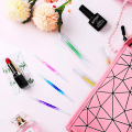 Miniatyrbillede 6 af 6: Stykker Glas Neglebåndsskubber Neglebåndspind Sæt Dobbeltsidet Neglefil Manicure Filing Neglebåndsfjerner