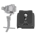 Miniatyrbild 1 av 8: Snabbkopplingsplatta med 1/4 tumsskruv för Arca Port Snabbkopplingssystem Kameramonteringsadapter för DJI RS3 RS 3 Mini RS 3 Pro RS 2 RSC 2 Stabilisator