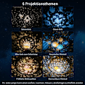 Miniatyrbilde 5 av 8: LED Stjernehimmel Projektor, Stjerneklart Projektor Lys med Tim