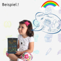 Miniatyrbillede 4 af 5: LCD-skrivetablet, LCD-skriveplade, grafiktablet, skriveplade, digital skriveplade, papirløs malingsplade til børn, skole, tegning, noter