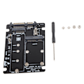 Pikkukuva 2 / 2: 2 in 1 Mini M.2 NGFF & MSATA SSD SATA 3.0 -kiintolevyadapterikortti