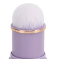 Miniatyrbilde 5 av 8: Neglebørsteskapselformet bærbar innfellbar kunstig fiber neglepulverbørste for Blusher Purple
