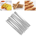 Miniatyrbillede 2 af 8: Nonstick perforeret baguetteform til franskbrødbagning