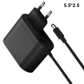Miniatyrbillede 1 af 8: Hvid europæisk standard 122V2A strømadapter - lige 3,5*1,35