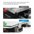 Miniatyrbillede 3 af 7: Glassengeklemmer, der er kompatible med Ender 3/3 Pro/3 V2/3S, Ender 5/Plus, CR-10/10S Pro, CR-20 PRO, Justerbar 3D-printer i rustfrit stål med opvarmet seng