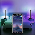 Miniatyrbillede 6 af 8: Yabtf Smart LED Lightbar, RGB TV Ambient Lamp Baggrundslys Baggrundsbelysning med app og fjernbetjening, Dæmpbar Gaming Lampe med Multi-Modes &
