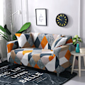 Miniatyrbillede 3 af 6: Sofaovertræk, 2-personers sofaovertræk med armlæn, elastisk sofaovertræk, sofaovertræk til stue soveværelse