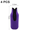 Miniatyrbild 2 av 5: Öl Flask Isolering Ärm Zip-up Flask Jackor. Håller Öl
