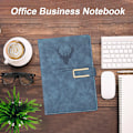 Miniatyrbillede 5 af 6: Business Notebook A5 Spænde Notesblok (Hjortehoved Design) Hardcover