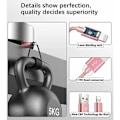 Miniatyrbilde 2 av 5: iPhone-laderkabel 1M/2M/2M/3M [MFi-sertifisert] Lightning